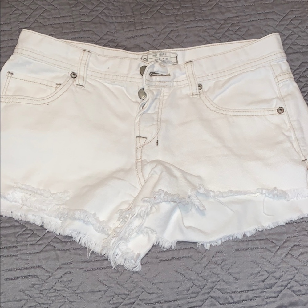 Free People size 26 denim shorts